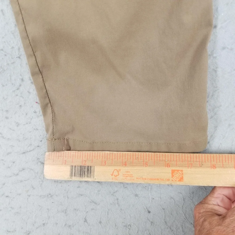 Wrangler Pants Mens 40x32 Beige Nylon Spandex Cargo Stretch Outdoor Hiking